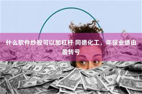 什么软件炒股可以加杠杆 同德化工，年报业绩由盈转亏