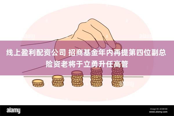 线上盈利配资公司 招商基金年内再提第四位副总 险资老将于立勇升任高管